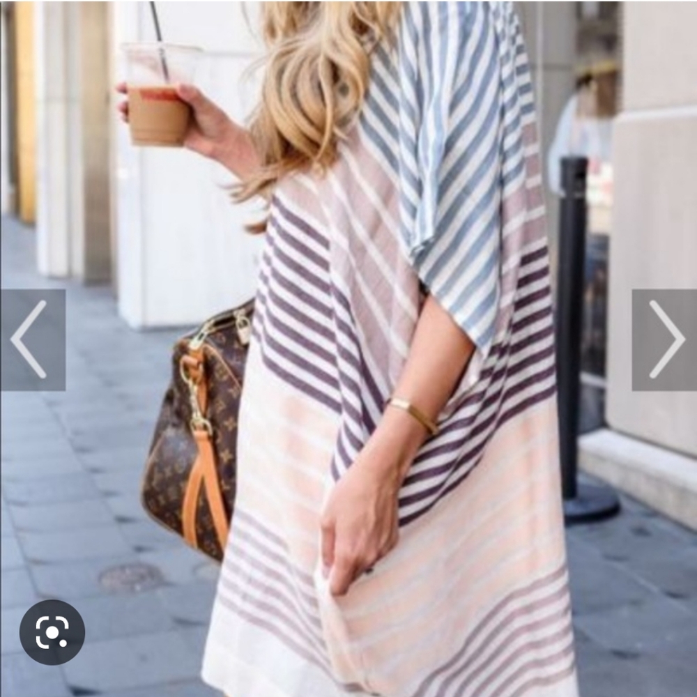 Loft Striped Kimono - Picture 10 of 10